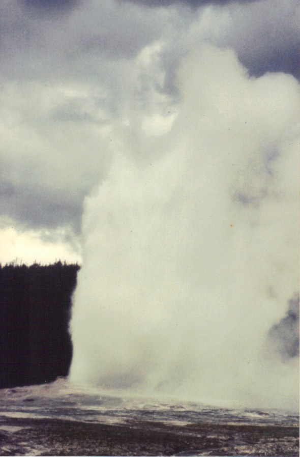 Old Faithful in 1992