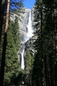 Upper and lower Yosemite Falls