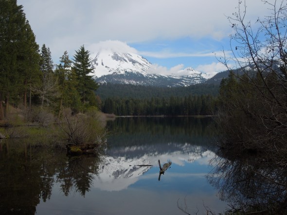 Manzanita Lake and Lassen Peak