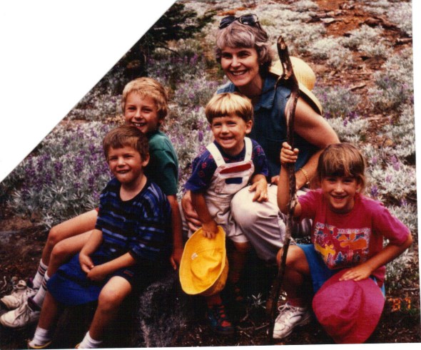 Paradise Meadow hikers - 1994