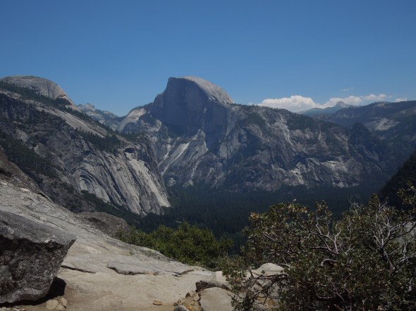 Half Dome from Columbia Rock