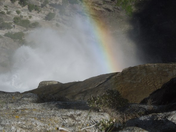Yosemite Falls - rainbow