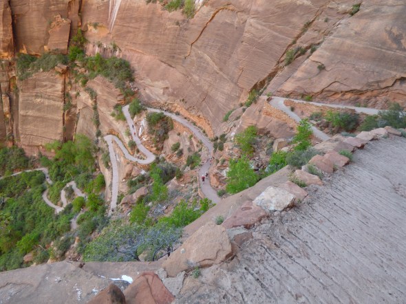 Angels Landing trail.